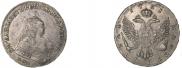 1 рубль 1751 года