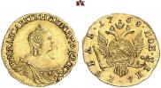 1 rouble 1758 year