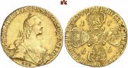 10 roubles 1766 year
