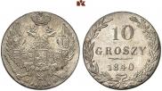 10 groszy 1840 year