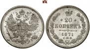 20 kopecks 1871 year