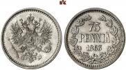 75 pennia 1863 year