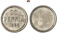 20 pennia 1866 year