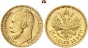 15 roubles 1897 year