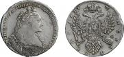 1 rouble 1737 year