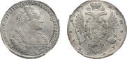 1 рубль 1737 года