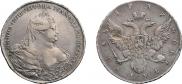 1 rouble 1737 year