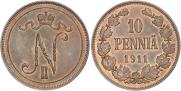 10 пенни 1911 года