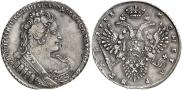 1 рубль 1733 года