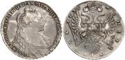 1 рубль 1736 года