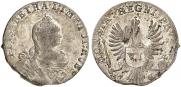 6 groszy 1761 year