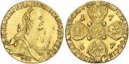 10 рублей 1767 года