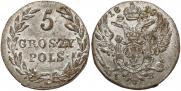 5 groszy 1816 year