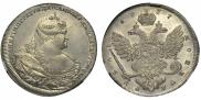 1 рубль 1737 года