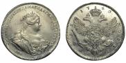 1 rouble 1740 year