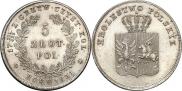 5 злотых 1831 года