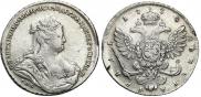 1 rouble 1738 year