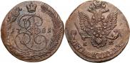5 kopecks 1781 year