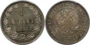 1 markka 1892 year