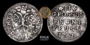 2 grosze 1761 year