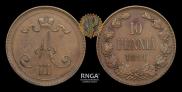 10 pennia 1891 year