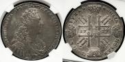 1 рубль 1729 года