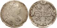1 рубль 1729 года