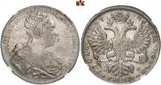 1 rouble 1727 year