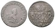 Grivennik 1741 year