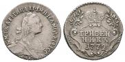 Grivennik 1772 year