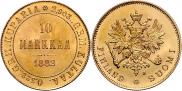 10 markkaa 1882 year