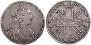 1 рубль 1729 года