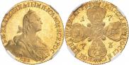 10 roubles 1773 year