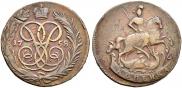 1 kopeck 1758 year