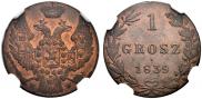 1 grosz 1839 year