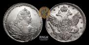 1 rouble 1737 year