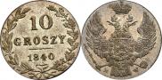10 groszy 1840 year