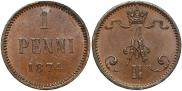 1 пенни 1874 года