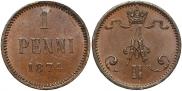 1 penni 1874 year