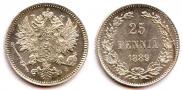 25 pennia 1889 year