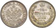 25 копеек 1880 года