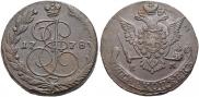 5 kopecks 1778 year