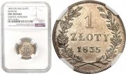 1 złoty 1835 year