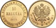 10 markkaa 1879 year