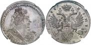1 рубль 1733 года