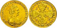 5 roubles 1782 year