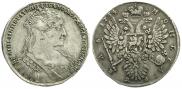 1 rouble 1734 year