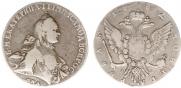 1 рубль 1762 года
