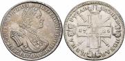 1 rouble 1725 year