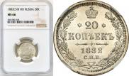 20 kopecks 1882 year